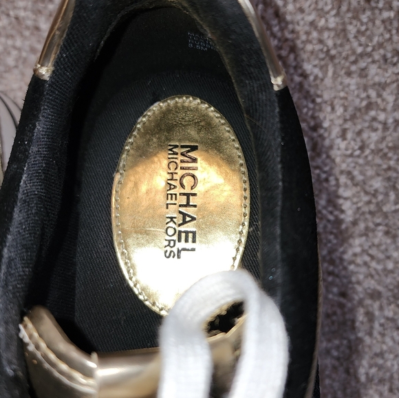 Preowned Michael Kors suede sneakers‎ size 8.5m - Picture 3 of 14